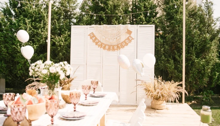 Bespoke birthday celebrations under stars